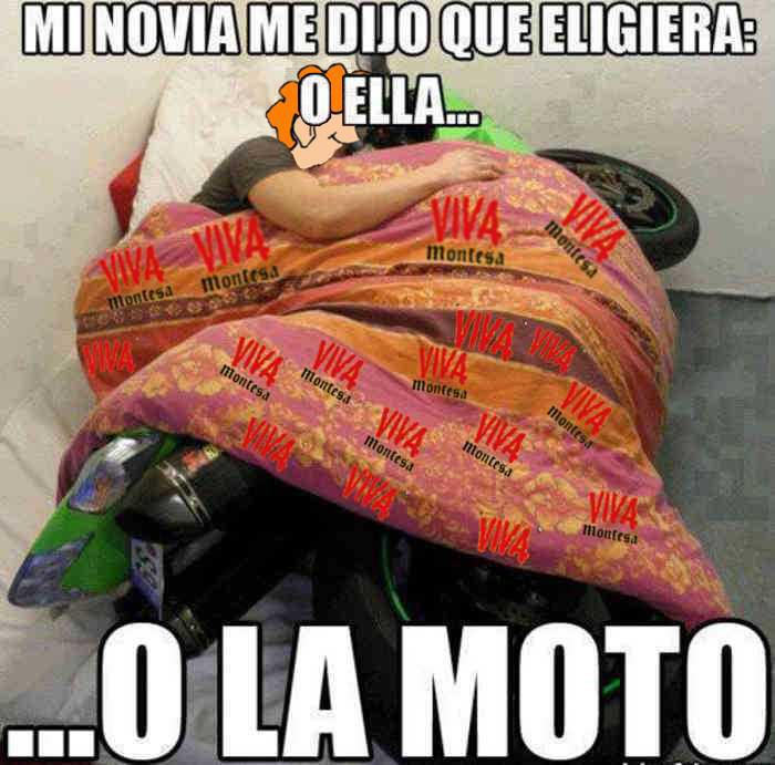 dormir moto