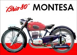 La <span style="color: #ff0000;"><em><strong>Montesa</span> Brio 80</strong> </em> que, modificada, dio origen a '<em><strongLa Cabra</strong> </em>'  (otras fuentes indican que <em><strong'La Cabra</strong> </em>' se derivó de la <em><strong>Brio 91 de 1957</strong> </em>.