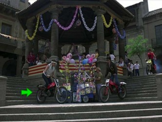 Una <span style="color: #ff0000;"><em><strong>Montesa</span> Cota 247 de 1971</strong></em> en 'Kuai can che', película de 1984.